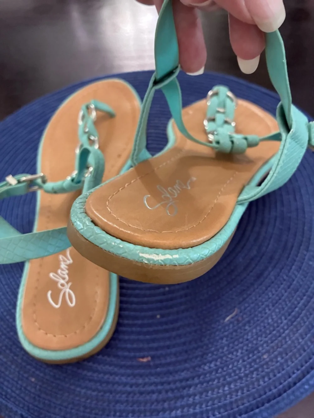 Solanz women t‑strap